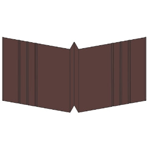 Quality Edge Steel W-Valley Brown