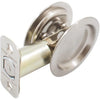 Stone Harbor Hardware Round Pocket Door Lock Hall/Closet Latch (2 3/8 Satin Nickel)