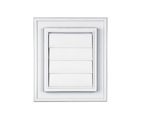 Mid America Master Exhaust Square Vent #001 White