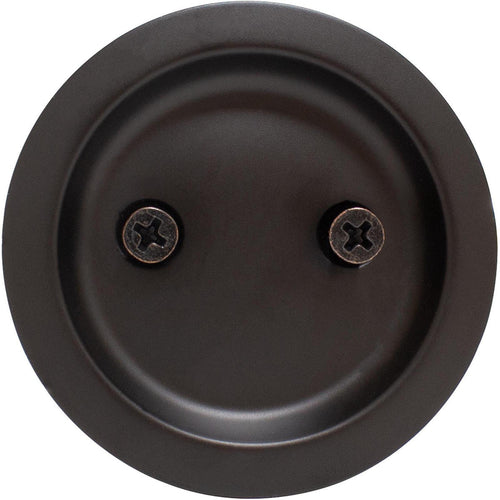 Stone Harbor Hardware Round Pocket Door Lock Passage with 2-3/8 Latch