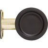 Stone Harbor Hardware Round Pocket Door Lock Passage with 2-3/8 Latch