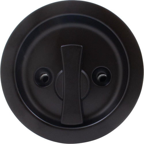 Stone Harbor Hardware Round Pocket Door Lock Privacy with 2-3/8 Latch