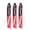 Milwaukee 6 7TPI The TORCH for CAST IRON with NITRUS CARBIDE 3PK